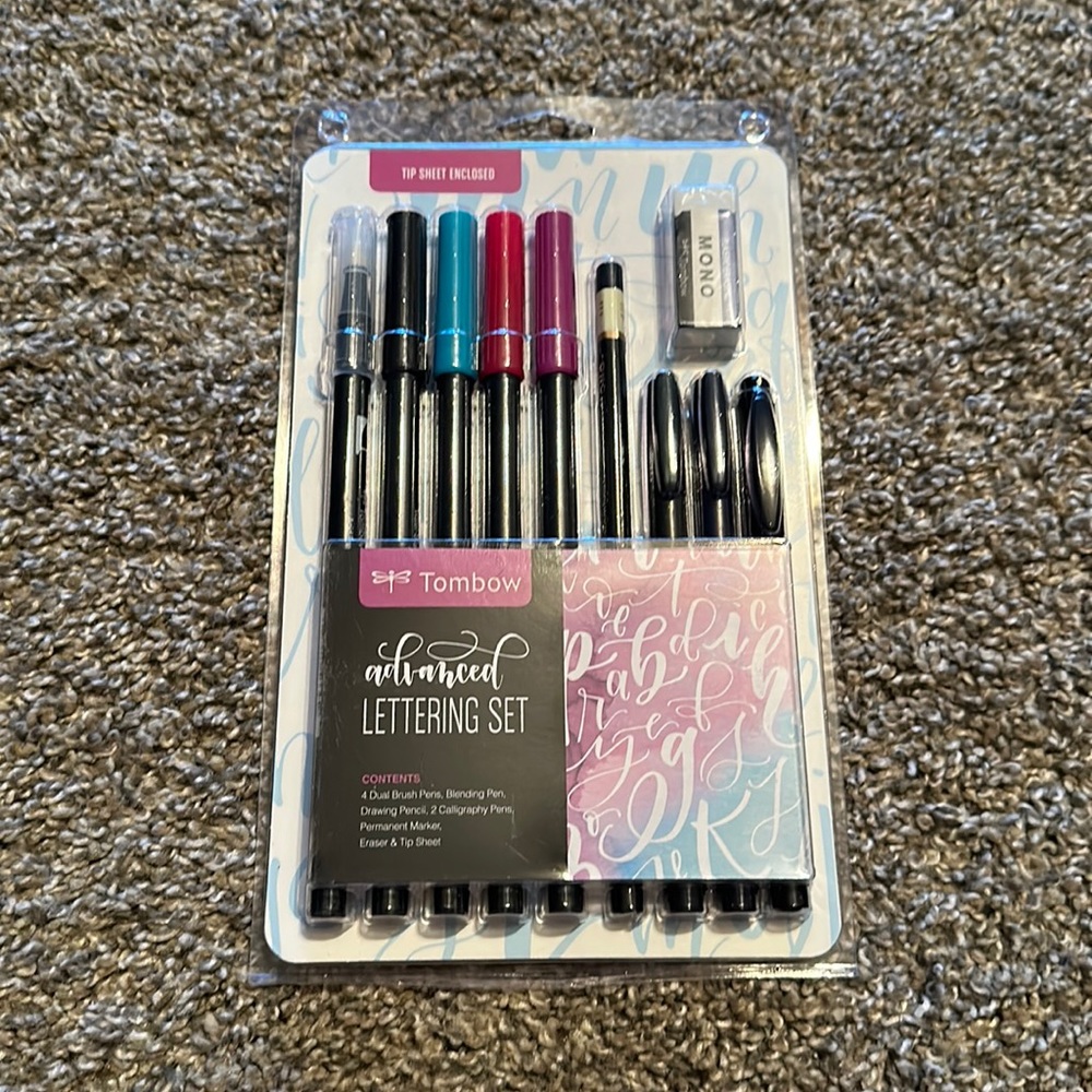 Tombow Advanced Lettering Set